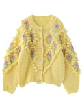 Taooba Cidney Handmade Floral Sweater