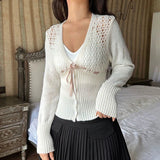 Taooba Clarie Knit Long Sleeve Top