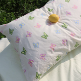 Taooba Colorful Butterfly Printed Bedding Set