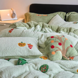 Taooba Cute Forest Tufted Bedding Set