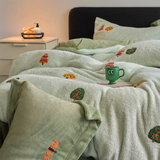 Taooba Cute Forest Tufted Bedding Set