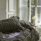 Taooba Dark Academia Royal Bedding Set - Dark Grey