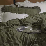 Taooba Dark Academia Royal Bedding Set - Dark Grey