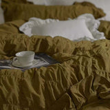 Taooba Dark Academia Royal Bedding Set - Tan