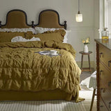 Taooba Dark Academia Royal Bedding Set - Tan