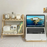 Taooba-Wooden Desktop Storage Rack