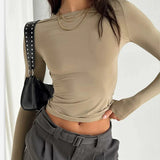 Taooba Evony Long Sleeve Basic Top