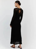 Taooba Fraida Knitt Maxi Dress