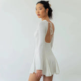 Taooba Gwen Long Sleeve Mini Dress