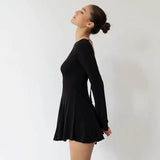 Taooba Gwen Long Sleeve Mini Dress