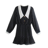 Taooba Bliss Vintage Polka Dot Dress