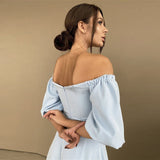 Taooba Felix Puff Sleeves Dress