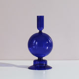 Taooba-Blue Sculptural Glass Vase