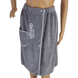 Taooba-Soft Quick Dry Man Wearable Bath Towel with Pocket Soft Mircofiber Magic Swimming Beach Towel Blanket  70*140cm