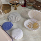 Retro Shell Ins Style Jewelry Box Earring Ring Gift Jewelry Box Desktop Jewelry Storage Box Ornaments