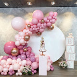 Macaron Balloons Garland Arch Pink Confetti Ballon Wedding Birthday Baloon Birthday Party Decor Kids Baby Shower Girl Party