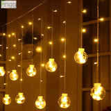 Christmas Tree Decor String Light LED Merry Christmas Decoration For Home Garland Pendant 2020 Noel Navidad Xmas Ornament Gifts