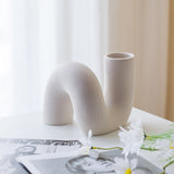 Taooba-Squiggle Ceramic Vase