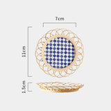 Taooba-Japanese Style Drink Cup Coasters Tea Pad Bamboo Woven Saucer Mat Non-slip Pot Holder Rattan Woven Cup Mat Dining Table Placemat