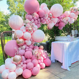 Macaron Balloons Garland Arch Pink Confetti Ballon Wedding Birthday Baloon Birthday Party Decor Kids Baby Shower Girl Party