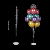 Balloon Garland Round Stand Holder Column Confetti Balloons Happy Birthday Ballon Kids Baby Shower Wedding Party Decorations