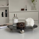 Taooba-Irregular High-Grade Acrylic Tray Ins Style Home Decoration Aromatherapy Ornament Bottom Support Decoration Plate