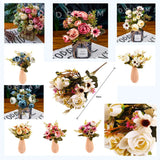 Frigg 1 Bouquet Artificial Butterfly Orchid Artificial Flowers For Decor Silk Flower Bouquet Phalaenopsis Real Touch Fake Flower