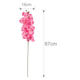 Frigg 1 Bouquet Artificial Butterfly Orchid Artificial Flowers For Decor Silk Flower Bouquet Phalaenopsis Real Touch Fake Flower