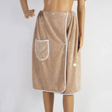 Taooba-Soft Quick Dry Man Wearable Bath Towel with Pocket Soft Mircofiber Magic Swimming Beach Towel Blanket  70*140cm