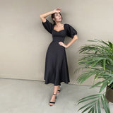 Taooba Felix Puff Sleeves Dress