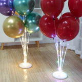 Balloon Garland Round Stand Holder Column Confetti Balloons Happy Birthday Ballon Kids Baby Shower Wedding Party Decorations