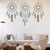 Taooba-Dreamcatcher Style Wall Stickers Bedroom Decoration Wall Stickers Self-adhesive Wallpaper Stickers