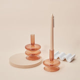 Taooba-Glass Candlestick Holder/Vase