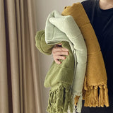Taooba-Hand Knotted Tassel Pure Cotton Towel Super Absorbent Household Face Bath Towels Bedspread Women Outdoor Blanket