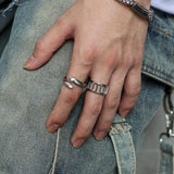 Taooba Hollow/Nail Shape Ring