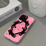 Taooba-Pink Cat iPhone Case