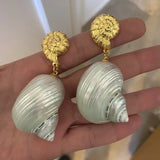 Taooba-Natural Pearl Earrings