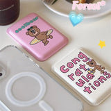 Taooba-Cartoon Bear Wallet MagSafe Card Holder