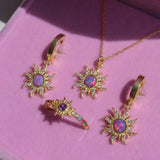 Taooba-Opal Sun Jewelry Set