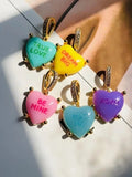 Taooba-Colorful Heart Pendant