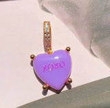 Taooba-Colorful Heart Pendant