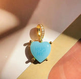 Taooba-Colorful Heart Pendant