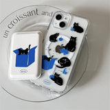 Taooba-Y2K Cat iPhone Case + Wallet