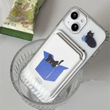 Taooba-Y2K Cat iPhone Case + Wallet