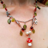 Taooba-Mushroom Necklace