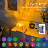 Taooba-Crystal Projector Table Lamp