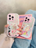 Taooba-Pink Cat iPhone Case