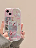 Taooba-Pink Cat iPhone Case