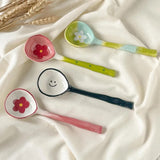 Taooba-Ceramic Flower Spoon