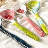 Taooba-Ceramic Flower Spoon